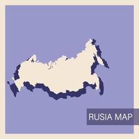 vendimia, de, rusia, mapa, vector