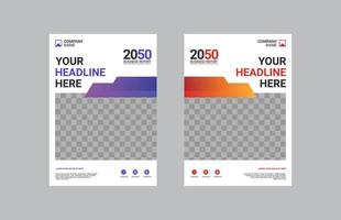 Modern Company Cover Business Template vector