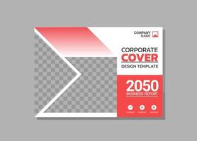 Modern Company horizontal Cover Business vector