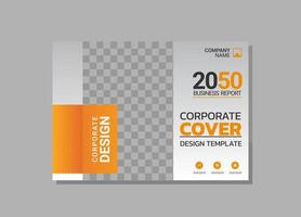 Modern Company horizontal Cover Business vector