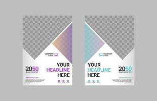 Modern Company Cover Business Template vector