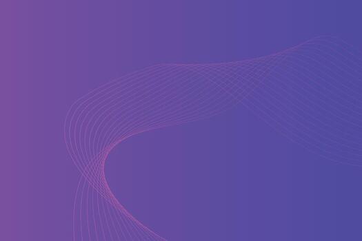 Abstract background with colorful wavy lines. Abstract Blue Purple gradient background design vector