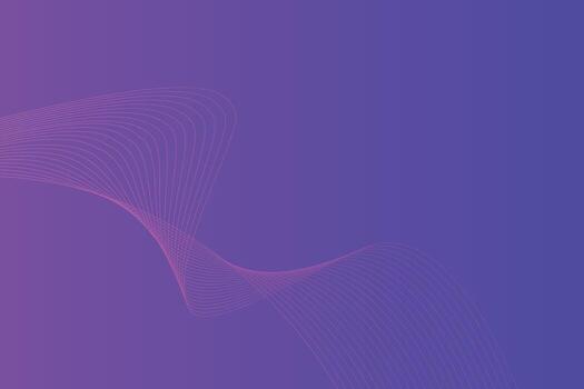 Abstract background with colorful wavy lines. Abstract Blue Purple gradient background design vector