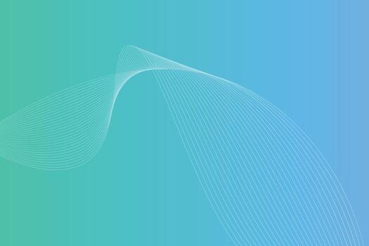 Abstract line wave linear gradient background. Modern colorful wavy line abstract background vector