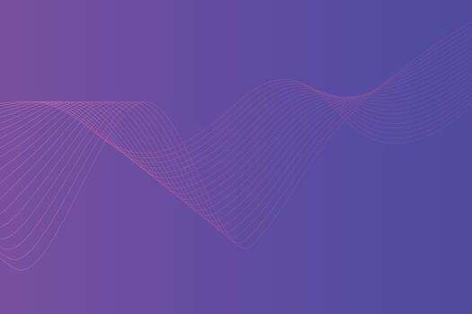 Abstract background with colorful wavy lines. Abstract Blue Purple gradient background design vector