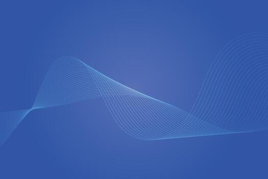 fondo degradado azul de onda de línea abstracta. Fondo abstracto de línea ondulada colorida moderna vector