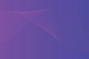 Abstract background with colorful wavy lines. Abstract Blue Purple gradient background design vector