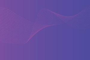 Abstract background with colorful wavy lines. Abstract Blue Purple gradient background design vector