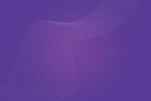 Abstract background with colorful wavy lines. Abstract Purple gradient background design vector