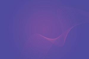 Abstract background with colorful wavy lines. Abstract Purple gradient background design vector