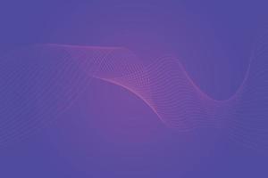 Abstract background with colorful wavy lines. Abstract Purple gradient background design vector