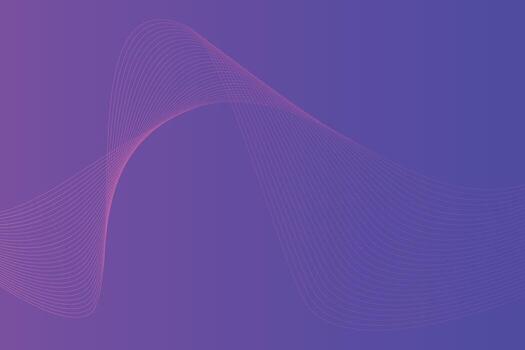 Abstract background with colorful wavy lines. Abstract Blue Purple gradient background design vector