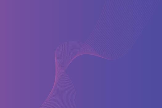 Abstract background with colorful wavy lines. Abstract Blue Purple gradient background design vector