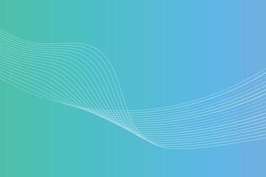 Abstract line wave linear gradient background. Modern colorful wavy line abstract background vector