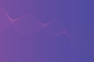 Abstract background with colorful wavy lines. Abstract Blue Purple gradient background design vector