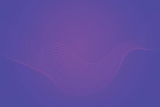 Abstract background with colorful wavy lines. Abstract Purple gradient background design vector