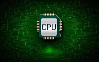 Modern Technology Background with chip vector