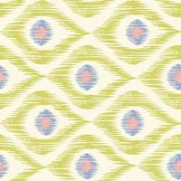 Vintage texture in ikat pattern vector