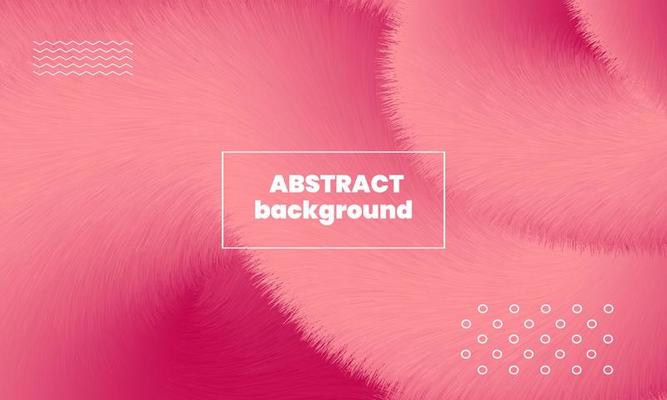 abstract illustration pink fluid wave roughen modern background vector