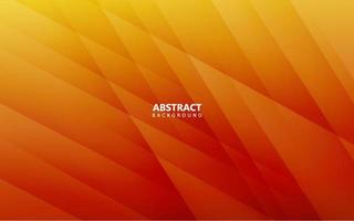 Abstract orange shadow paper background vector
