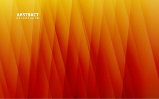 Abstract orange shadow paper background vector