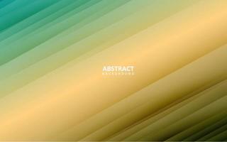 Abstract green and yellow background vector