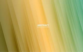 Abstract green and yellow background vector
