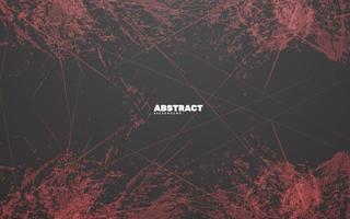 Abstract grunge texture background black and red color background vector