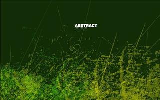 Green grunge texture abstract background vector