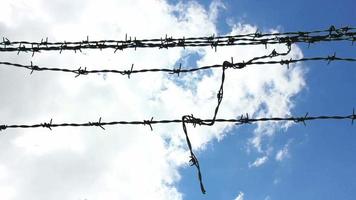 Sky Behind Barbed Wire video