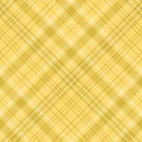 Seamless pattern in cozy yellow colors for plaid, fabric, textile, clothes, tablecloth and other things. Vector image. 2