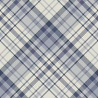 Seamless pattern in light beige and discreet gray-blue colors for plaid, fabric, textile, clothes, tablecloth and other things. Vector image. 2