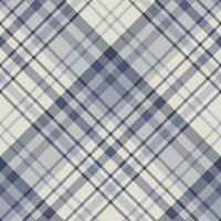 Seamless pattern in light beige and discreet gray-blue colors for plaid, fabric, textile, clothes, tablecloth and other things. Vector image. 2