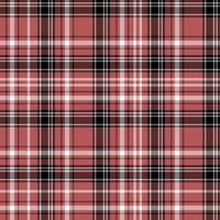 Seamless pattern in red, black and white colors for plaid, fabric, textile, clothes, tablecloth and other things. Vector image.
