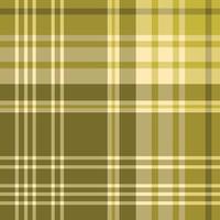Seamless pattern in swamp green and yellow colors for plaid, fabric, textile, clothes, tablecloth and other things. Vector image.