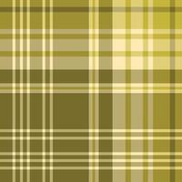 Seamless pattern in swamp green and yellow colors for plaid, fabric, textile, clothes, tablecloth and other things. Vector image.