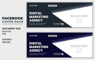 Corporate banner template design free, web banner design vector