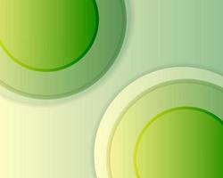 Light green circle background vector