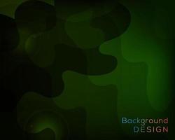 fondo moderno de forma abstracta verde vector