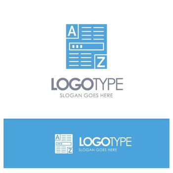 Browser Web Code Internet Blue Logo vector