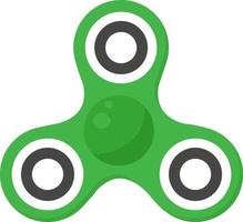 Fidget spinner, ilustración, vector sobre fondo blanco.