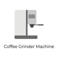 Trendy Coffee Machine vector