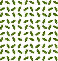 Cucumber wallpaper, illustration, vector on white background.