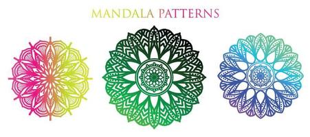 colorful mandala background, set mandala,Mandalas for coloring book. Decorative round ornaments. Anti-stress therapy patterns. Yoga logos, backgrounds for meditation.Oriental vector