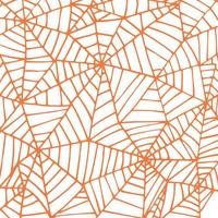 Halloween spider web wallpaper, hand drawn, background, print, art. vector