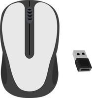 Computer mouse, illustration, vector on white background