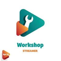 Workshop Streamer Logo vector