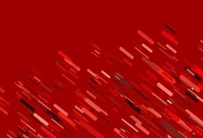 Light Red vector backdrop with long lines.