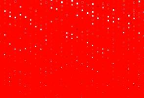 Light Red vector background with rectangles.