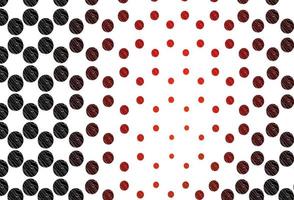 Light red vector cover with spots.